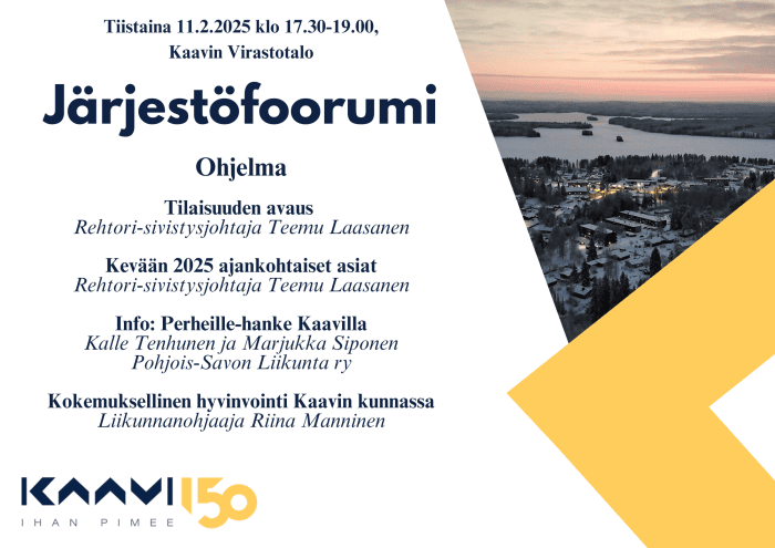 jarjestofoorumi kevat 2025 1 – Kaavin kunta