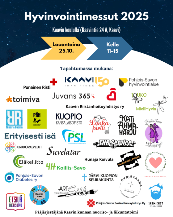 hyvinvointimessut 2025 mainos instagram postaus 45 1 – Kaavin kunta