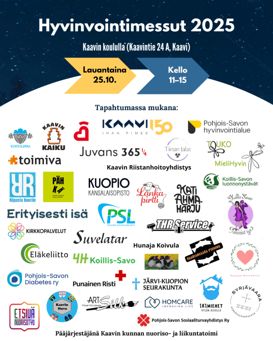 hyvinvointimessut 2025 mainos instagram postaus 45 11 – Kaavin kunta