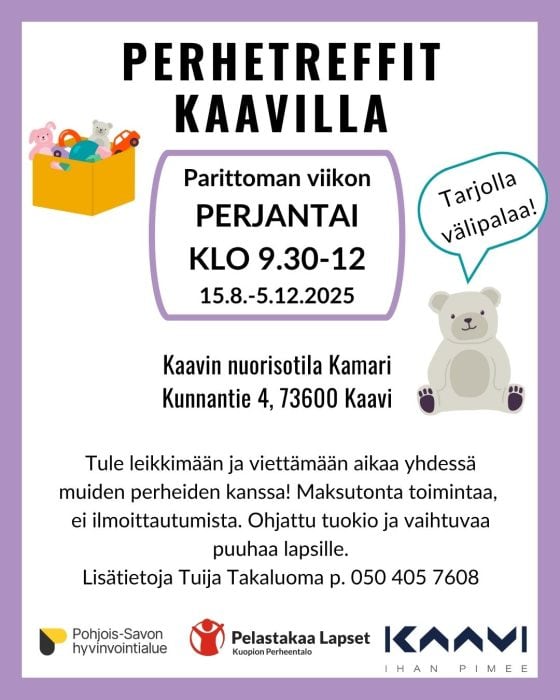jalkautuva kaavi syksy25 – Kaavin kunta