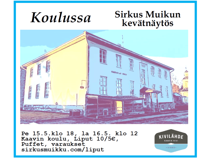 Kuvituskuva Kaavin vanha koulu
